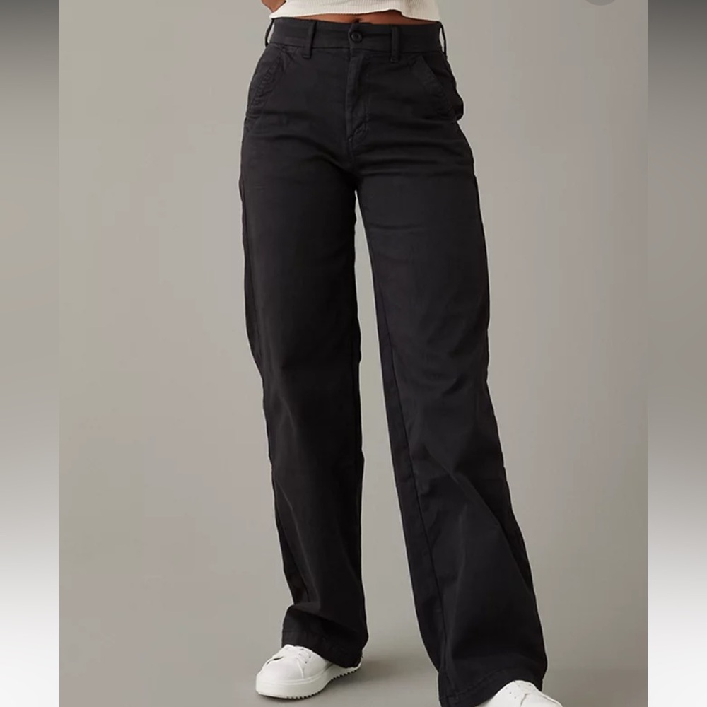 High Rise, Wide Leg Pant